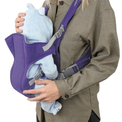 Рюкзак кенгуру для ребенка Baby Carrier Фиолетовый-1