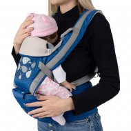 Эрго рюкзак кенгуру для ребенка Aiebao Синий